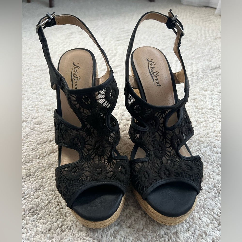 Lucky Brand Wedge Sandals